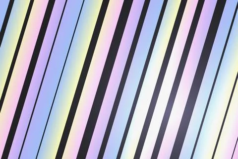 Colorful diagonal striped pattern on a smooth surface Stock Illustration