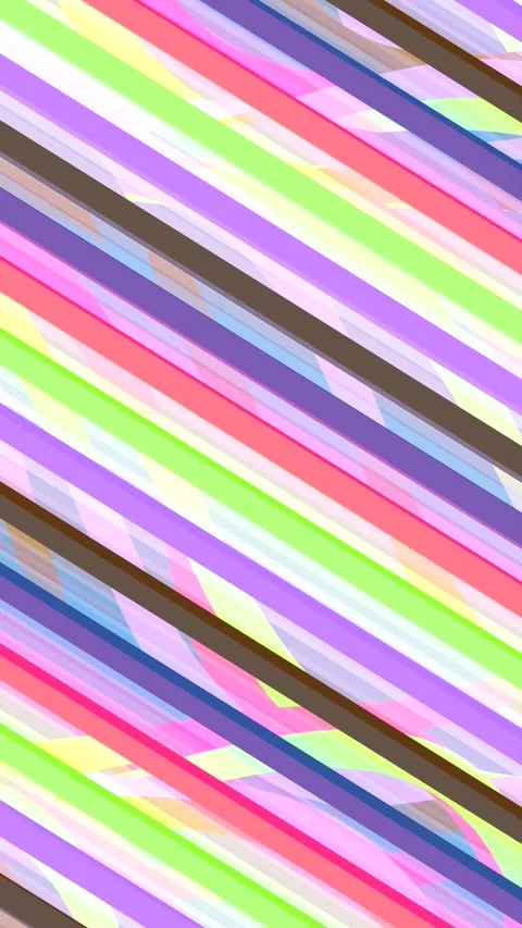 Colorful diagonal stripes pattern background Stock Footage 327698230