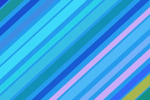 Colorful diagonal stripes pattern in blue and purple shades Stock Illustration