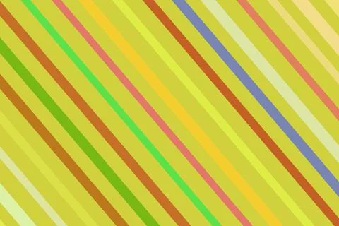 Colorful diagonal stripes pattern with bright shades Stock Illustration