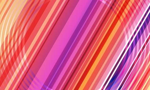 Colorful diagonal stripes pattern. rainbow lines. circle soft color. Stock Illustration