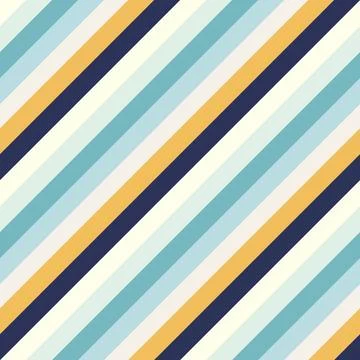 Colorful Diagonal Stripes Pattern - Vibrant and Modern Design Stock Illustration