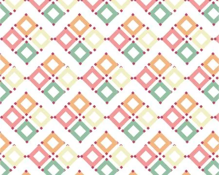 Colorful diamond, diamond pattern. Geometric basic background color Wallpaper Stock Illustration