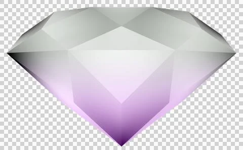 Colorful diamond gem Stock Illustration