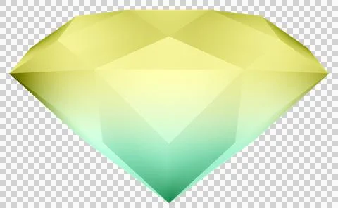 Colorful diamond gem Stock Illustration