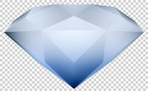 Colorful diamond gem Illustrazione stock