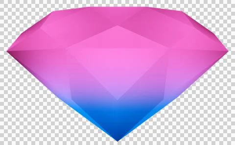 Colorful diamond gem Stock Illustration