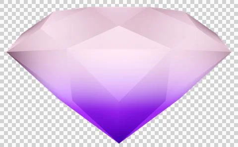 Colorful diamond gem Stock Illustration