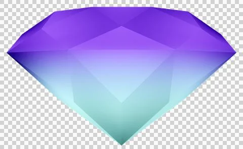 Colorful diamond gem Stock Illustration