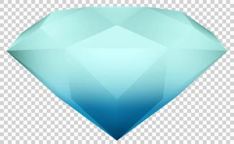 Colorful diamond gem Stock Illustration