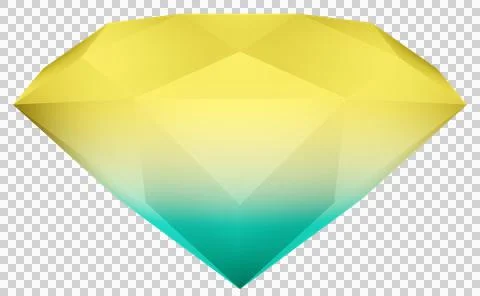 Colorful diamond gem Stock Illustration