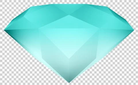 Colorful diamond gem Stock Illustration
