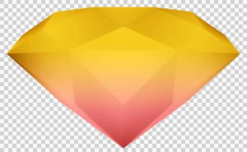 Colorful diamond gem Stock Illustration