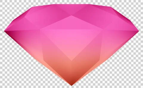 Colorful diamond gem Stock Illustration
