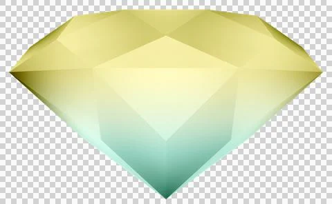 Colorful diamond gem Stock Illustration