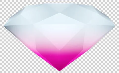 Colorful diamond gem Stock Illustration