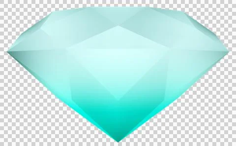 Colorful diamond gem Stock Illustration
