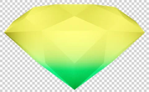 Colorful diamond gem Illustrazione stock