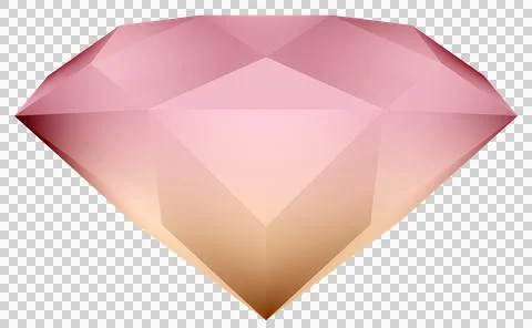 Colorful diamond gem Stock Illustration