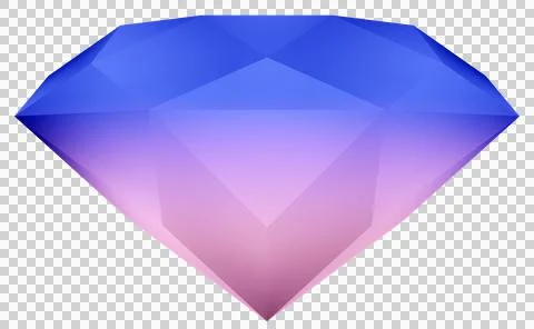 Colorful diamond gem Stock Illustration