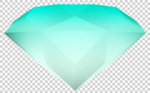 Colorful diamond gem Stock Illustration