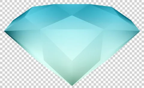 Colorful diamond gem Stock Illustration