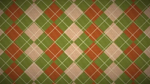 Colorful diamond pattern with earthy tones and bold shapes Video stock 339329660