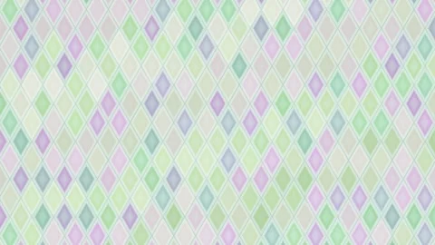 Colorful diamond pattern seamless loop for live visuals Stock Footage 337826776