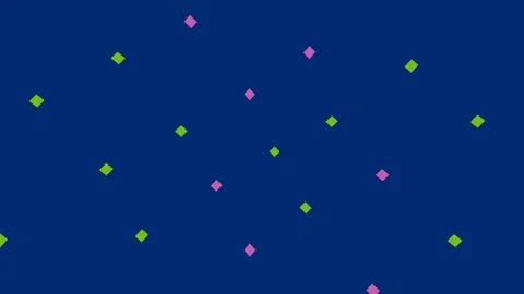 Colorful diamond shapes pattern on a dark blue background Stock Illustration