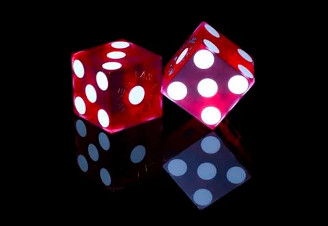 Colorful dice Stock Photos