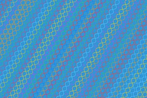 Colorful digital abstract pattern with geometric shapes Stock Photos