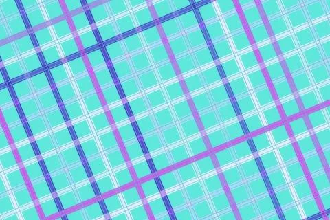 Colorful digital abstract pattern with lines and squares Stock Illustration
