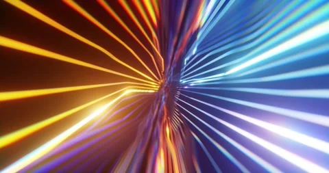 Colorful digital circuitry and data stream. Stock Footage 168982312
