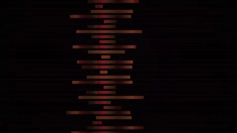 Colorful Digital Data Visualization Animation. Stock Footage 335105297