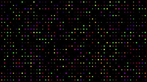 Colorful digital dots pattern Video Animated Background 库存影片 346664005