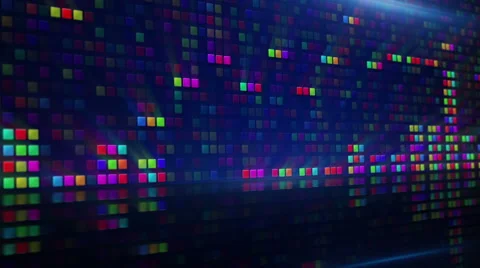 Colorful digital equalizer loopable background 動画素材 41427365