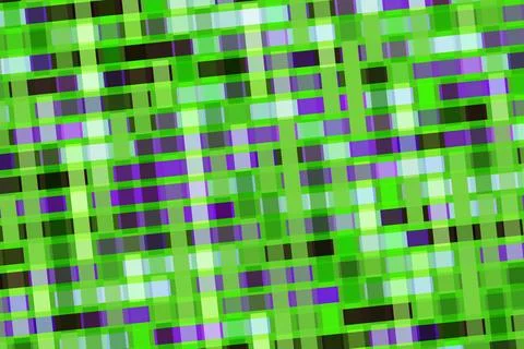 Colorful digital glitch pattern with green purple and black 스톡 일러스트