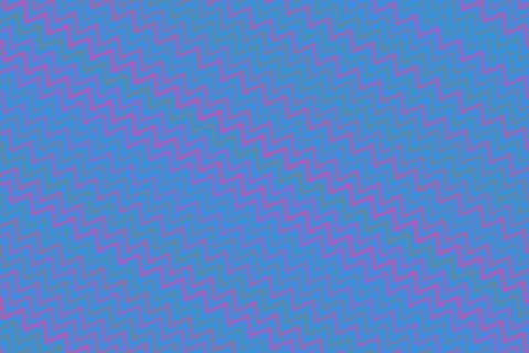 Colorful digital glitch pattern with pink and blue lines 库存插图