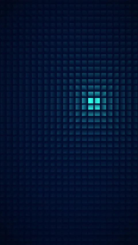 Colorful Digital Grid Squares Loop Background, Abstract Digital Data Techno.. Stock-Footage 280849871