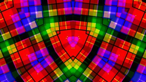 A colorful digital illustration featuring a dynamic background with motion .. Stock Footage 328885805