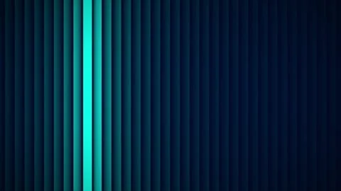 Colorful Digital Line Squares Loop Background, Abstract Digital Data Techno.. Stock Footage 280845137