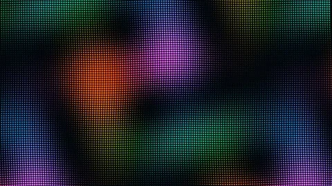 Colorful digital pattern with dots creating a vibrant background Stock Footage 336995473