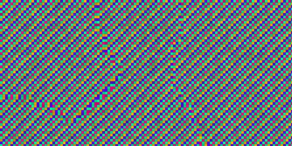 Colorful digital pixel noise pattern texture Stock Illustration
