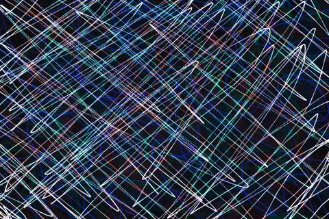 Colorful digitally handmade background Stock Illustration