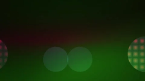 Colorful disco balls lighting effects. Stock Footage 335349159