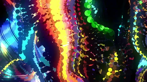 Colorful Disco LEDs Stock Footage 42784855