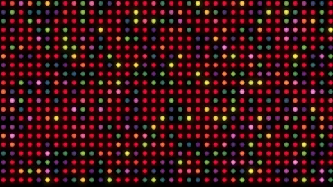 Colorful disco light animation on dark background Stock Footage 330455810