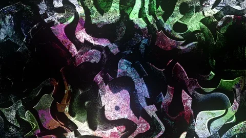 Colorful Distorted Lines Background Animation Video stock 112944560