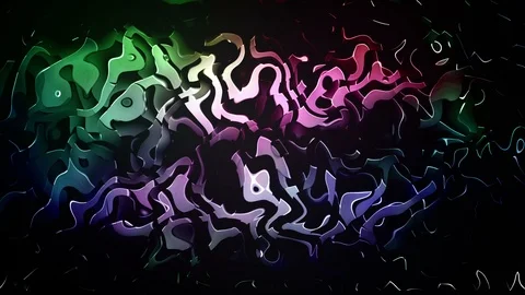 Colorful Distorted Lines Background Animation 動画素材 112944769