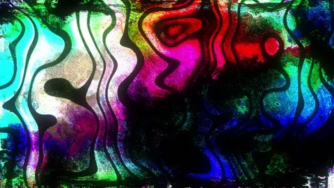 Colorful Distorted Lines Background Animation Vídeos de archivo 113086958